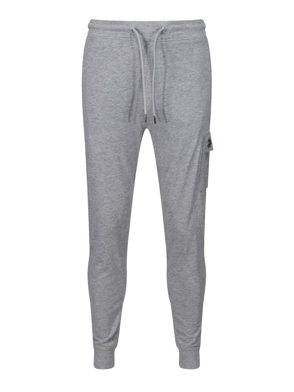 Luke 1977 Men s Houston Cuffed Lightweight Joggers in Marle Grey