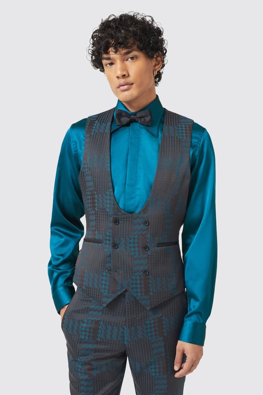 Twisted tailor waistcoat cheap