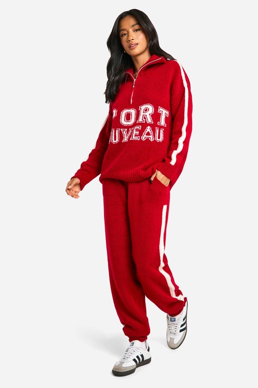 Oversized pullover with quarter-zip detail
        Bold 'Sport Nouveau' graphic print
        Coordinating joggers with side stripe detail
        Relaxed fit for ultimate comfort
        Petite sizing for a perfect fit
    
    Make a statement in this eye-catching Petite Oversize Sport Nouveau Co-ord. The pullover features a trendy quarter-zip design and bold graphic print, perfect for those who want to stand out. Paired with matching joggers adorned with sleek side stripes, this set offers both style and comfort. Ideal for casual outings or lazy weekends, style it with chunky trainers for an on-trend athleisure look. The oversized fit of the pullover allows for easy layering, while the joggers provide a flattering silhouette. Whether you're running errands or meeting friends for a coffee, this co-ord set ensures you'll look effortlessly cool. The petite sizing guarantees a tailored fit for smaller frames, eliminating the need for alterations. Versatile and fashion-forward, this set is a must-have addition to any casual wardrobe.
