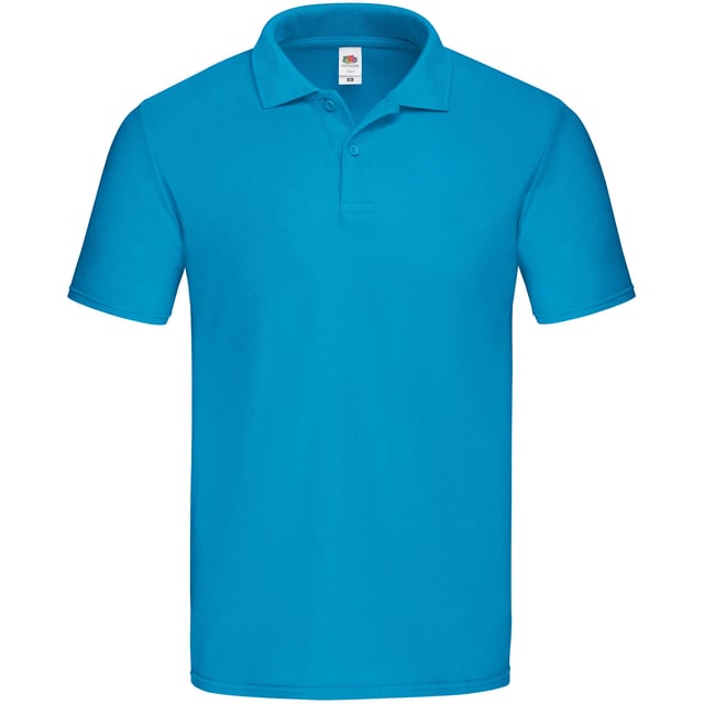 100% Cotton. Design: Plain. Fit: Classic. Sleeve-Type: Short-Sleeved. Neckline: Taped. 2 Button Placket, Ribbed Collar, Tearaway Label, Twin Needle Hem.
