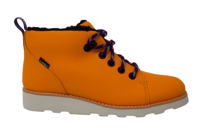 Clarks boots kids orange sales