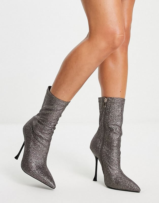 Sparkle cheap sock boots