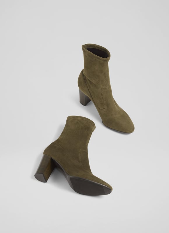 Lk bennett suede boots online