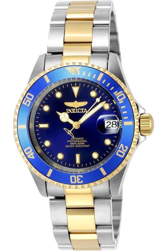 Das Invicta 8928OB hat ein 40 millimeter Edelstahl gehäuse mit einem blauen Zifferblatt.
Dieses Modell wird von einem präzisen  Automatikuhr angetrieben.
20 bar Wasserdichtigkeitszertifizierung.
Dieses Modell ist von der Invicta Pro Diver Kollektion.

2 Jahre Garantie.