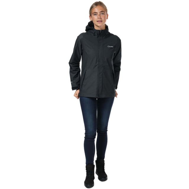 Women's Berghaus Elara Waterproof Jacket in Black