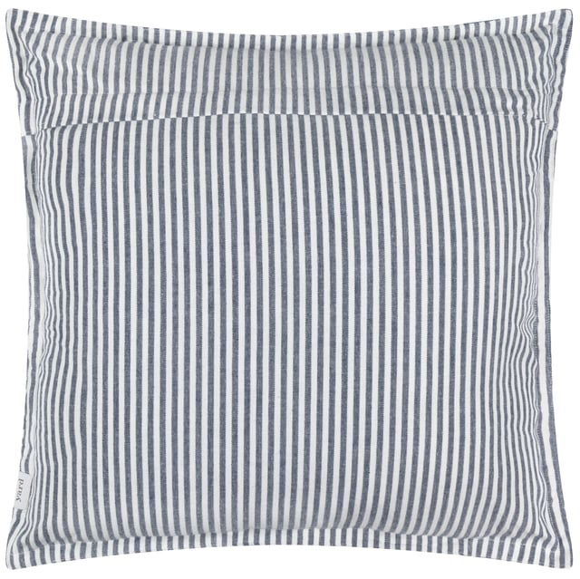 Elevate any outdoor space with the Hayle Cotton Outdoor Cushion, designed for both comfort and style. Crafted from soft-touch material treated for outdoor use, this cushion effortlessly blends durability with style. Its reversible striped design, featuring broad lines on one side and narrower ones on the other, allows for seamless transformations of outdoor settings. The water-resistant properties ensure resilience through every season, offering functionality without compromising aesthetics. Perfect for those seeking timeless, natural materials that enhance the ambiance of outdoor environments.