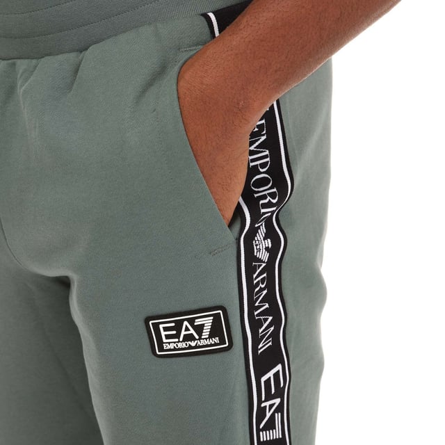 EA7 Herren Jogginghose – Schwarz/Weiß Mit Logo, Bequem & Stylisch