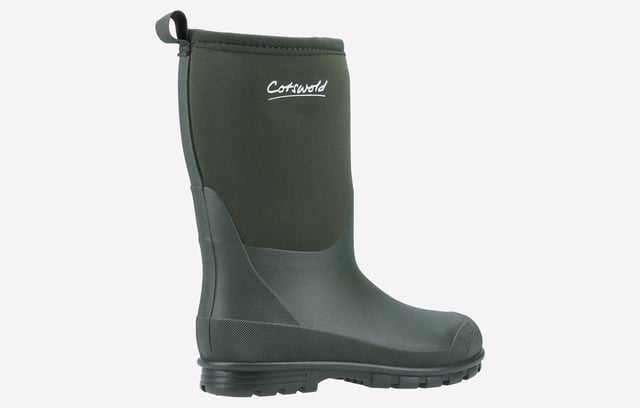 Hilly Neoprene from Cotswold, is the perfect welly for all weather conditions. With fully waterproof neoprene for excellent warmth and comfort.
- 100% Waterproof
- Pull On Loop
- Lightweight sole
- Reinforced toe and heel
- Easy to clean overlay