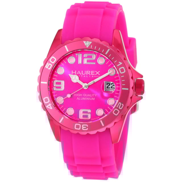 Haurex Italy Pink Dial Watch