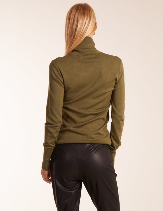 Roll necks are an essential throughout AW! Team this with your favourite skirt and tights for the perfect office wear outfit!