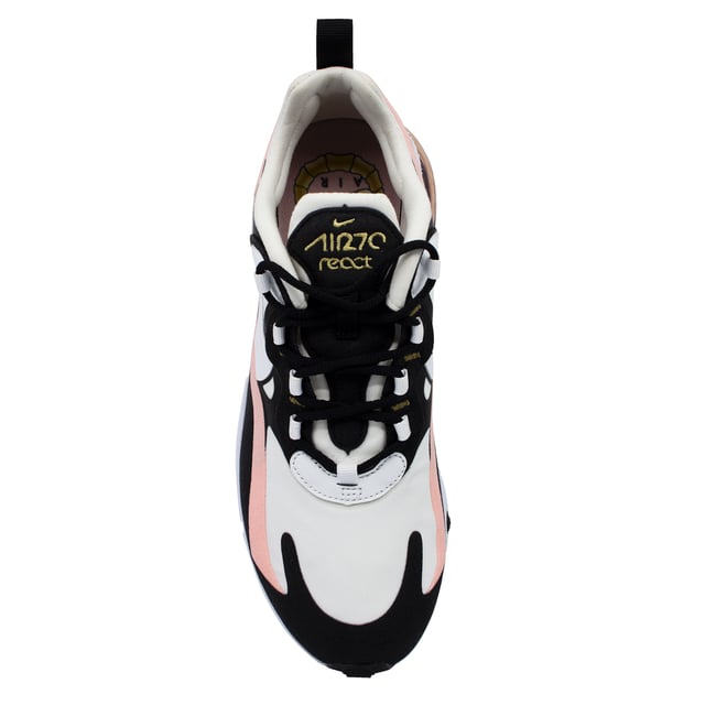 Air max 270 react black white coral online