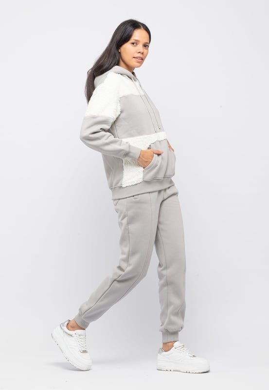 Tom Barron Duo-Color Fashion Feel Warm-Trainingsanzug-Set für Damen