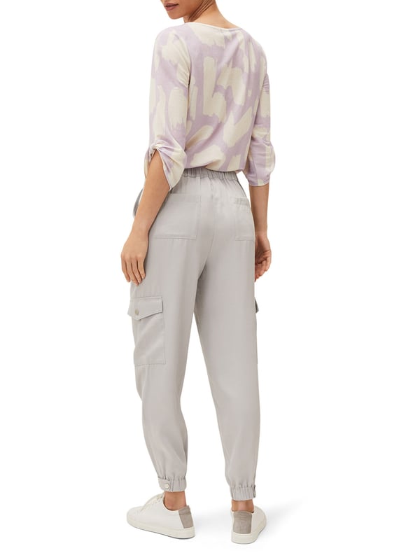 This style is responsibly sourced. This style has been made from certified renewable wood sources. The ultimate in smart casual style these tapered cargo joggers are all we're wearing whilst lounging at home. Inspired by this season's more relaxed silhouettes this style is finished with patch pockets and concealed zip and button fastening.