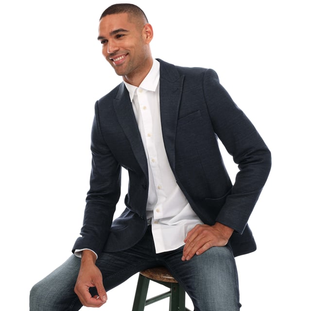 Men's Ted Baker Keanuj Slim Fit Jersey Blazer in Navy