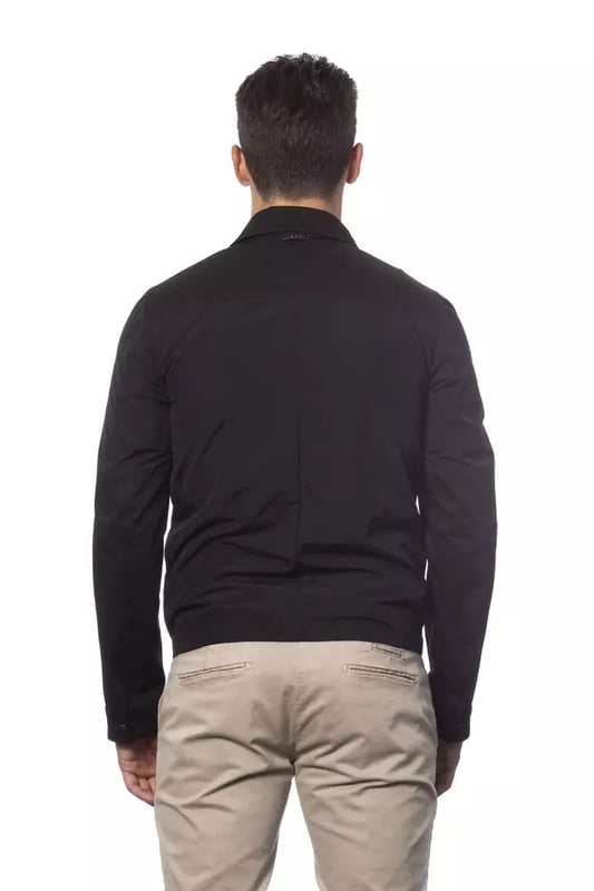 Black cotton jacket
  Bomber jacket design
  Suitable for men
  Made from Quality cotton
  Comfortable and durable
  Versatile black color
  Easy to pair with any outfit
  Timeless and stylish addition to your wardrobe
Material: 97% Cotton 3% Elastane