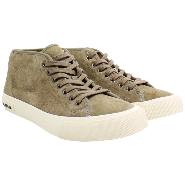 Zapatos de mujer Seavees California Special con cordones de cuero de gamuza marrón CALIFORNIA SPECIAL_FALCON SUEDE