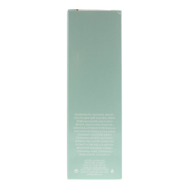 Estee Lauder design house launched Youth Dew in 1953 as an oriental spicy fragrance for women. Youth Dew notes consist of aldehydes orange spices peach bergamot cinnamon cassia orchid jasmine cloves ylangylang rose tolu balsam peru balsam amber patchouli musk vanilla oakmoss vetiver and incense.