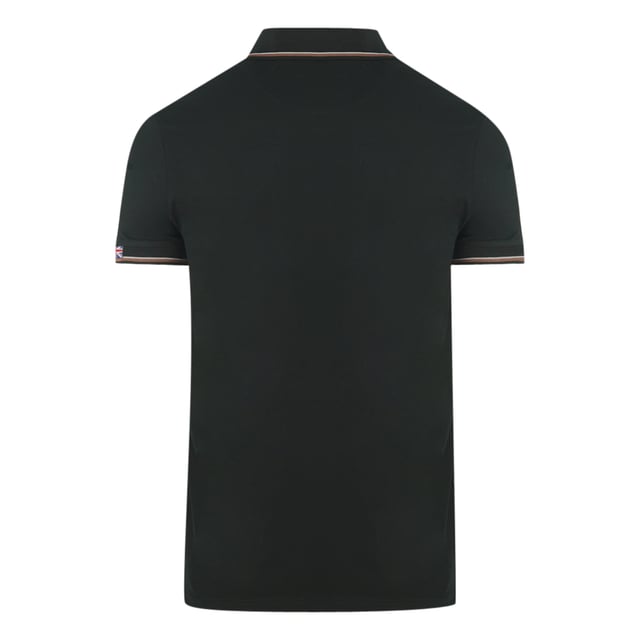 Aquascutum A Logo Black Polo Shirt