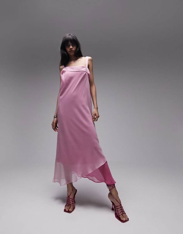 Topshop blush dress 2025
