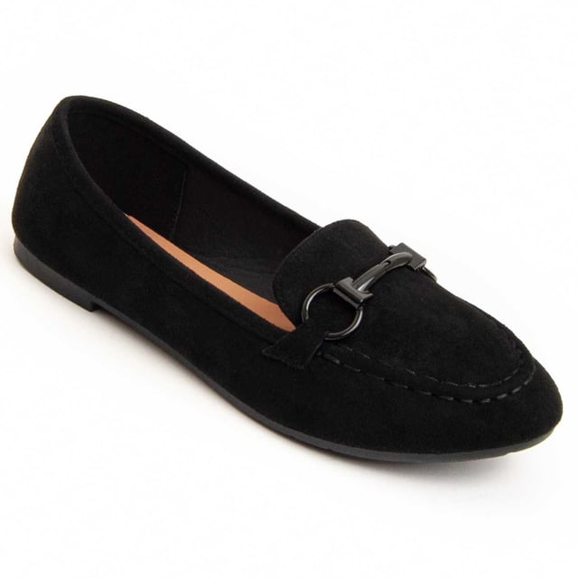 Casual ballerina voor dames. Comfortabele pasvorm. Gemaakt van veganistische materialen. Gemaakt door andere merken voor ons merk.