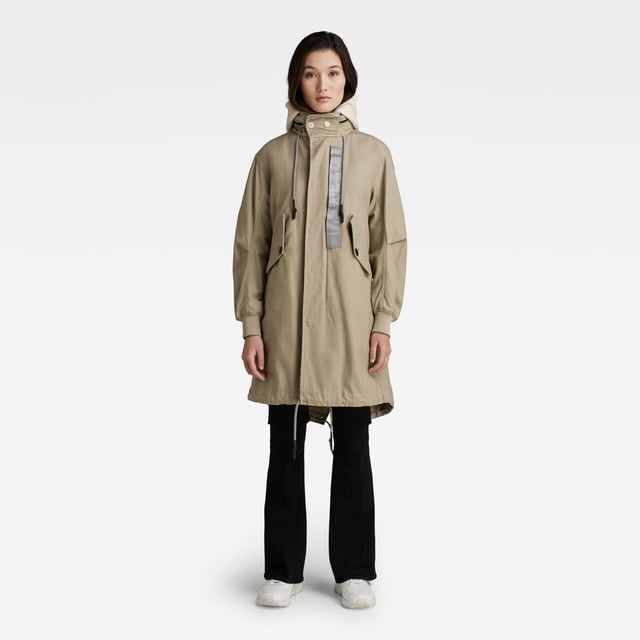 Chloe shop fishtail parka