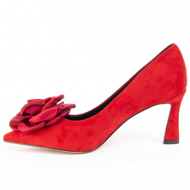 Women's high heel shoes. Comfortable fit. Cushioned natural leather insole. Manufactured by other brands for our brand. Approximate measurements: 7 cm heel.