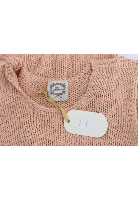 Gorgeous brand new with tags
  Sleeveless vest sweater
  Pink color
  Logo details
  Made in Italy
  Material: 90% Cotton 10% Polyamide