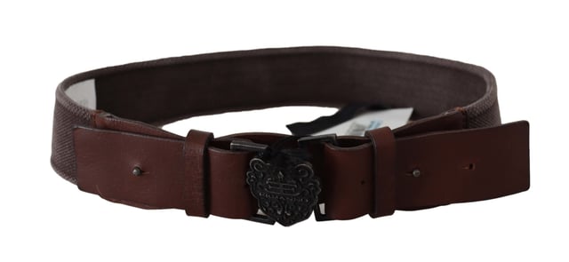 Brand: ERMANNO SCERVINO
  Material: Leather
  Color: Dark Brown
  Motive: Solid pattern
  Logo details
  Made in Italy
Material: Leather