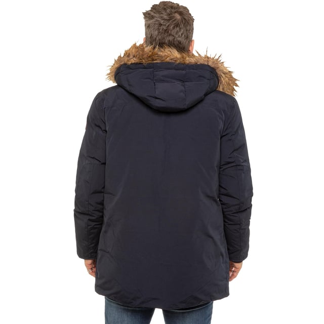 Kruze Mens Quilted Zip Up Jacket