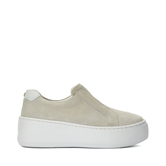 laceless flatform trainers