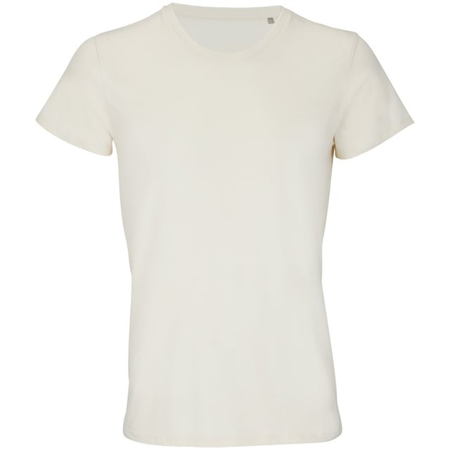 50% Recycelte Baumwolle, 50% Baumwolle. Design: Unifarben. Ausschnitt mit Band, Schlauchförmig, Doppelnadel-Stich, Größenetikett ohne Markennamen. Nachhaltigkeit: ACCORD, Amfori-Freigabe, BSCI, Fair Wear geprüft, Aus recyceltem Material, Oeko-Tex Standard 100 zertifiziert, PETA-geprüftes Vegan, REACH, nachhaltige Materialien, UN Global Compact. Rundhalsausschnitt, Gerippter Kragen. Kurzärmlig.