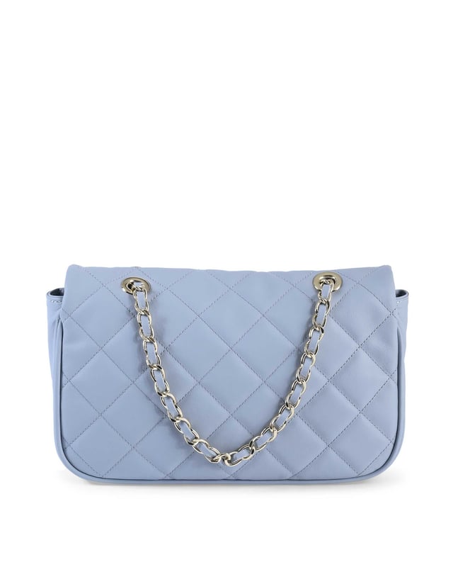By: V Italia - Detail: M392 SAUVAGE CELESTE - Colour: Light Blue - Composition: 100% LEATHER - Measures: 26x17x10 cm - Made: ITALY