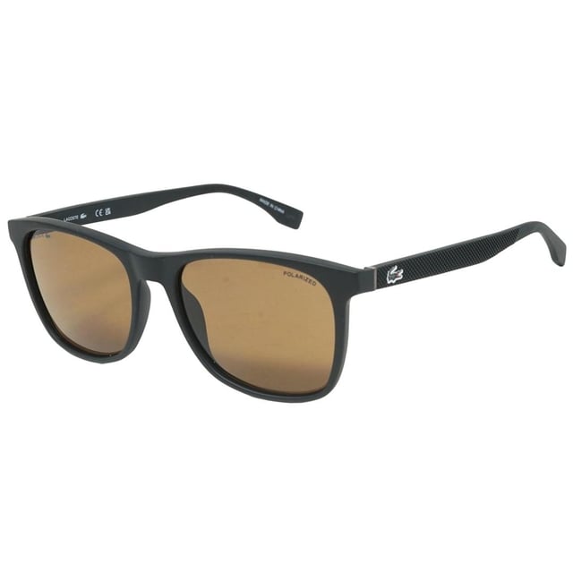Experience luxury and sophistication with the Lacoste L860SP 002 Sunglass. Crafted from the finest materials, these sleek sunglasses feature 100% UVA/UVB protection and refined metallic accents. Admire the sophisticated Lacoste style with these timeless sunglasses., Black Sunglass, Nose Bridge Width = 18mm, Lens Width = 56mm, Arm Length = 145mm, Branded Sunglasses Case and Cleaning Cloth Included, 100% Protection Against UVA &amp; UVB Sunlight and Conform to British Standard EN 1836:2005, Sunglasses, Sunglasses Case, Cleaning Cloth and Care Instructions all Included, Black Sunglass