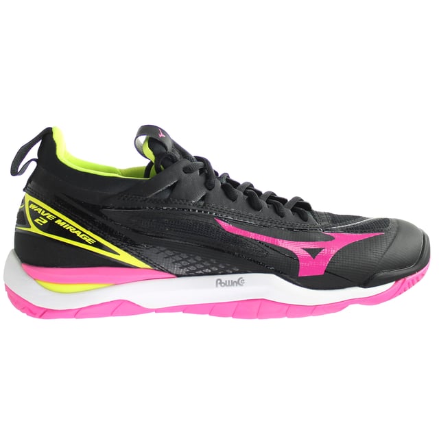 Mizuno Handball Wave Mirage 2 Lace-Up Multicolor Womens Entrenadores X1GB175092