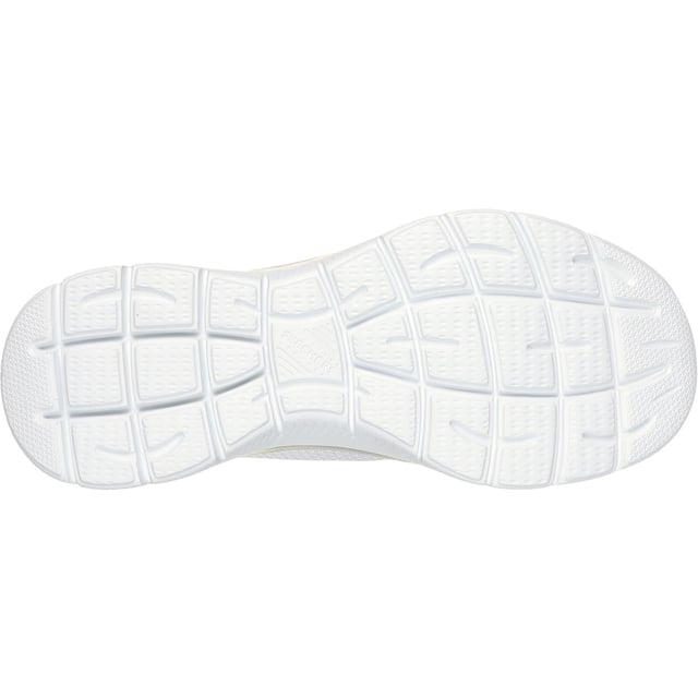 Pick up the pace with increased ease-of-wear and platinum comfort wearing Skechers Hands Free Slip-ins: Summits - Diamond Dream. Designed with our exclusive Heel Pillow, a metallic midsole trim and a cushioned Memory Foam comfort insole.