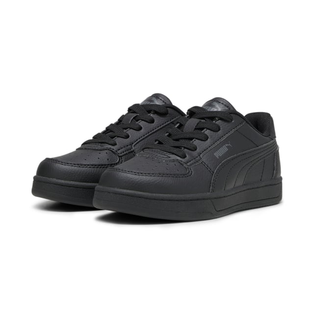PRODUCT STORY: Taking cues from 90s American college campuses, the Puma Caven 2.0 is a throwback design with a constructed upper that stays true to PUMA DNA. With Caven 2.0 you can be the cool, street sporty kid or the sports hero that everyone admires. The choice is yours  FEATURES & BENEFITS: SOFTFOAM+: Step-in comfort sockliner designed to provide soft cushioning thanks to its extra thick heel, The upper of the shoes is made with at least 20% recycled materials and the bottom is made with at least 10% recycled materials.. DETAILS: Synthetic upper, SoftFoam+ sockliner, Rubber midsole, Rubber outsole, PUMA Kids: Recommended for young kids between 4 and 8 years,