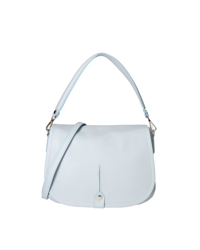 Frauen Umhängetasche mit Magnetverschluss. Zwei mit Reißverschluss und zwei offenen Innentaschen. eine Front mit externen Zip -Taschen. Verstellbar und abnehmbar in Leder -Schultergurt. Abnehmbar im Ledergriff. Zwei Kabinenfächer. Umhängetasche | Frauen Außenmaterial in 70% Baumwollgewebe - 30% Polyester -Innenraum. Messungen: 29x20x11 cm. Hergestellt in Italien