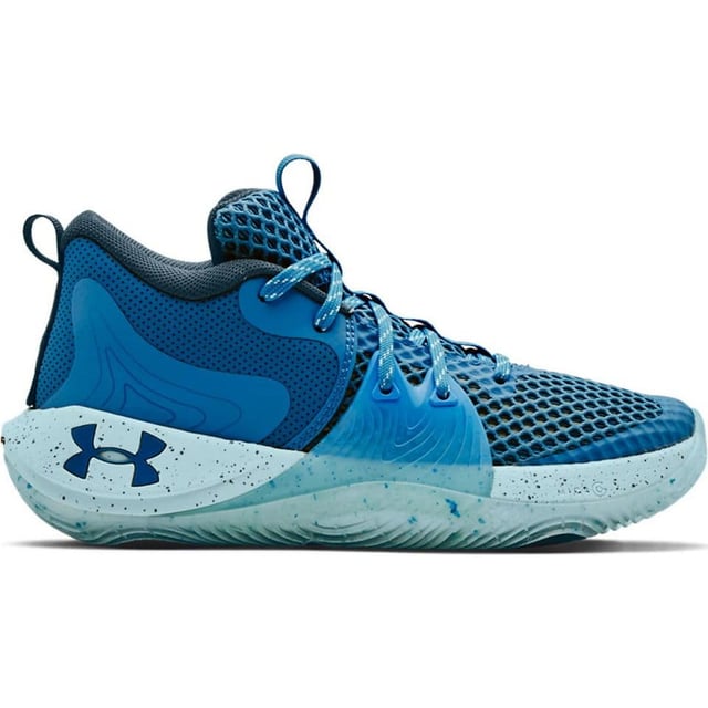 Under Armour GS EMBIID 1 Kids Blue Basketball Entrenadores de baloncesto, una opción de calzado de alto rendimiento y elegante diseñada específicamente para jóvenes jugadores de baloncesto. Estos entrenadores de Under Armour son parte de la línea de firma Embiid 1, inspirados en el All-Star Joel Embiid de la NBA.

Características clave:

Color azul: los entrenadores vienen en un color azul llamativo, agregando un aspecto audaz y enérgico al atuendo de baloncesto de los jugadores jóvenes.

GS (escuela primaria) Dimensionamiento: estos entrenadores están diseñados específicamente en el tamaño de la escuela primaria para satisfacer las necesidades de los jóvenes entusiastas del baloncesto.

Rendimiento del baloncesto: los entrenadores GS EMBIID 1 están diseñados para ofrecer un excelente rendimiento en la cancha de baloncesto, proporcionando el apoyo y la estabilidad necesarios para el juego activo de los niños.

Construcción de alta calidad: hecha con materiales duraderos y de alta calidad, estos entrenadores están construidos para resistir los rigores de las actividades de baloncesto y mantener su rendimiento con el tiempo.

Ajuste de apoyo: los entrenadores están diseñados para ofrecer un ajuste de apoyo, ayudando a los atletas jóvenes a moverse con confianza y cómoda durante sus sesiones de baloncesto.

Solilla intermedia acolchada: los entrenadores cuentan con una entresuela acolchada para la absorción de impacto y la capacidad de respuesta, reduciendo la tensión en los pies de los jugadores jóvenes durante los movimientos intensos.

Solución exterior de tracción: la suela exterior de los entrenadores GS Embiid 1 está diseñado con un patrón de tracción para garantizar una excelente agarre y maniobrabilidad en la cancha de baloncesto.

Línea de firma EMBIID 1: estos entrenadores forman parte de la línea exclusiva de Joel Embiid, que muestra la influencia y la experiencia de la estrella de la NBA.

Eleve el juego de su joven jugador de baloncesto con los entrenadores de baloncesto Blue Blue de Under Armour GS EMBIID 1 Kids. Si están practicando en la cancha o participando en juegos