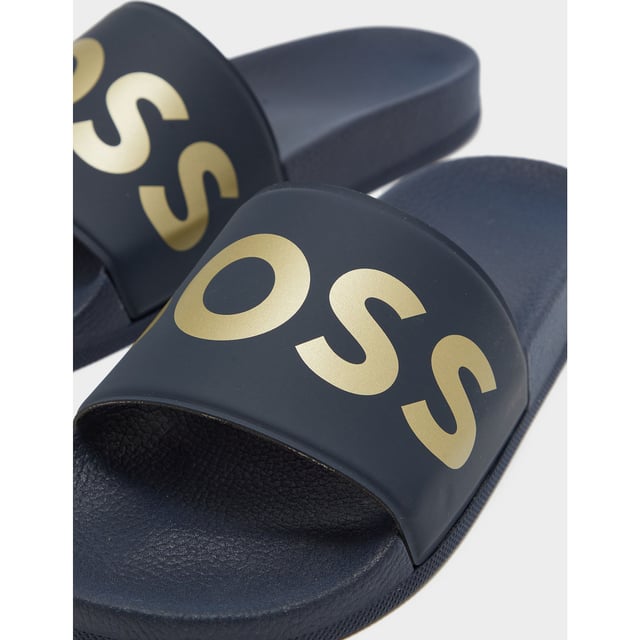 Hugo boss sales navy sliders