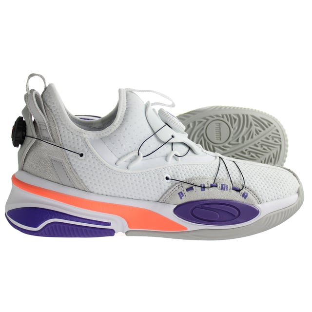 Puma Double Disc White-Ultra Violet Herren Trainer