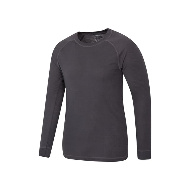 100% Polyester. Fabric: Soft Touch. Design: Plain. Cuff: Fitted. Sleeve-Type: Long-Sleeved. Neckline: Round Neck. Fabric Technology: Breathable, Isotherm, Lightweight, Moisture Wicking, Quick Dry.