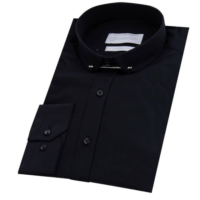 Sharp, sleek and sophisticated, look the part with this premium 80% Cotton shirt. Pair it with a waistcoat, a blazer and shoes for a dapper finish. Available in 7 Stunning Colours! Tailored Fit Design, Great For Parties, Proms or Weddings Complete The Party Look With This Stunning Shirt! Many More Styles & Colours Available in Store!