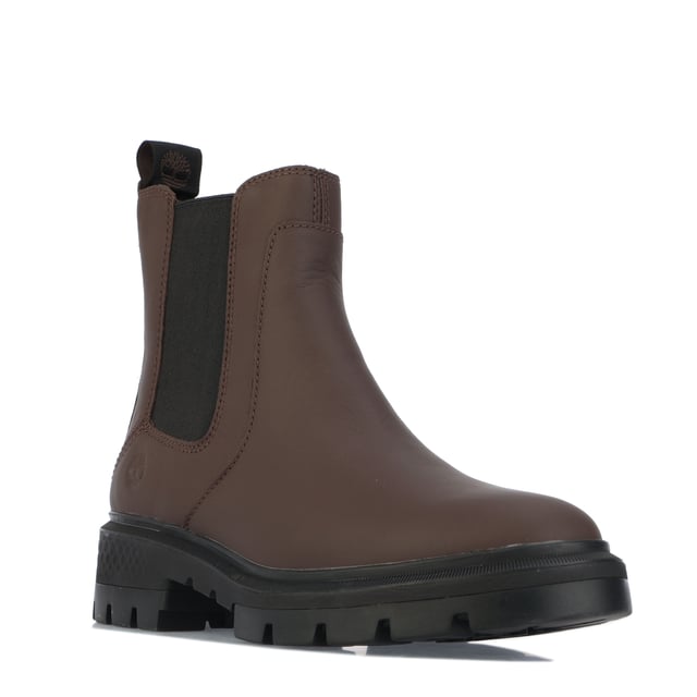 Womens dark brown timberland boots top