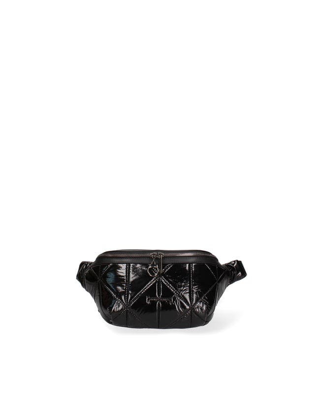 Unisex-Gürteltasche mit Reißverschluss. eine mit Reißverschluss-Innentaschen. eine Rückseite mit Reißverschluss-Außentaschen. verstellbarer Schultergurt aus Harz. fehlender Griff. ein Innenfach. GürteltascheUnisex-Außenmaterial. Innen mit Polyester gefüttert. Maße: 18x16x9 cm. Modeprodukt