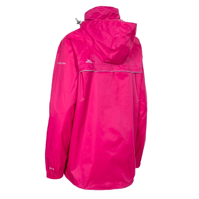 Unisex-Shelljacke. Verstellbare Kapuze lässt sich in den Kragen integrieren. 2 Reißverschlusstaschen. Vollständig elastische Manschette. Innere Sturmklappe in voller Länge. Belüftete Rückenpasse. Reflektierende Paspelierung an der Rückenpasse. Kontrastfarbene Reißverschlüsse mit Streifendetail. Jacke lässt sich in einer Tasche verstauen. Wasserdicht 5000mm, atmungsaktiv 5000mvp, verschweißte Nähte. Außenmaterial: 100% Polyester, PU-Beschichtung, Mesh: 100% Polyester.