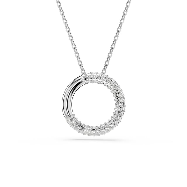 Diese beeindruckende Halskette für Frauen von Swarovski ist das perfekte Geschenk, um sich selbst oder eine geliebte Person zu verwöhnen. Die Halskette besteht aus Metall, ist silberfarben und hat eine Länge von 57 cm. Die Swarovski 'Dextera' Halskette aus Metall für Frauen - Silber 5692737 wird in einer eleganten Geschenkbox geliefert und hat eine zwei Jahre Garantie.