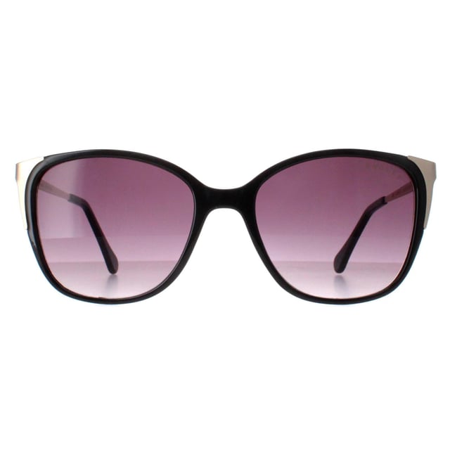 Las gafas de sol Radley Romala 104 negro pÃºrpura tienen una sofisticada montura de acetato con forma de ojo de gato, ligera y resistente, que garantiza una comodidad y un uso duraderos. Las lentes proporcionan una protecciÃ³n UV excepcional, Adornado con sutil marca Radley en los templos, estas gafas de sol exuda lujo discreto, por lo que es un accesorio versÃ¡til que complementa a la perfecciÃ³n cualquier equipo.