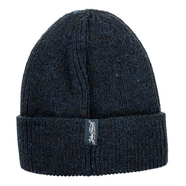 Men's hat John Frank.
 Hat with a very pleasant touch.
 Beanie with sewn label hem and animal print.
 Composition: 86% Acrylic, 9% Polyester, 5% Polyamide
 Care:
Hand wash at max temperature. 30º.
 Do not use bleach.
 It does not allow the use of a dryer.
 Iron at max temperature. 110º.
 Do not dry clean.
