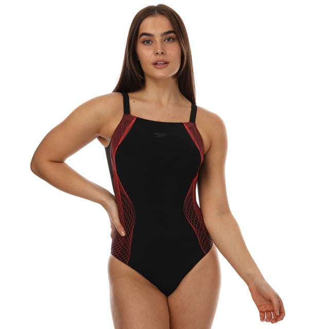 Womens speedo swimsuit shop with bust support