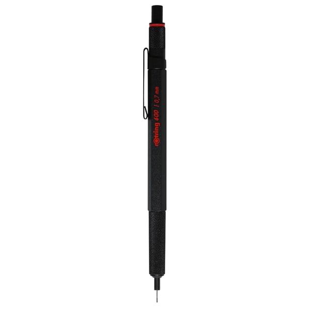 Rotring 600 Mechanical Pencil Black Barrel 0.7mm For School